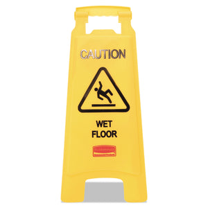 SIGN,CAUTION,WET FLR,YW