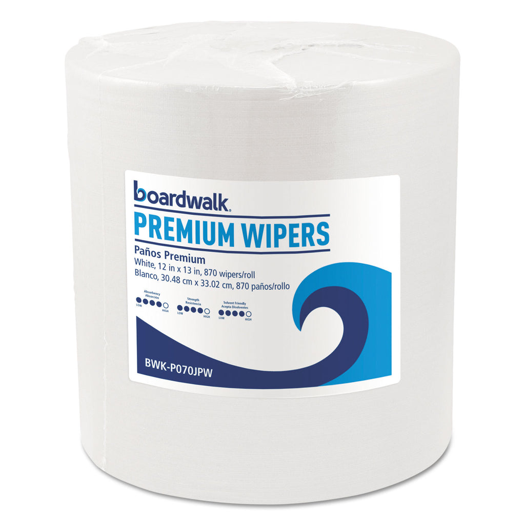 WIPES,JUMBO ROLL,12X13,WH