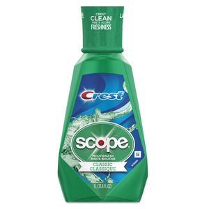 MOUTHWASH,SCOPE/CREST,1LT