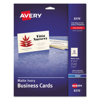 CARD,BUS,INKJT,250/PK,IVY