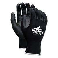 GLOVES,PU,NYLON,XXL,BK