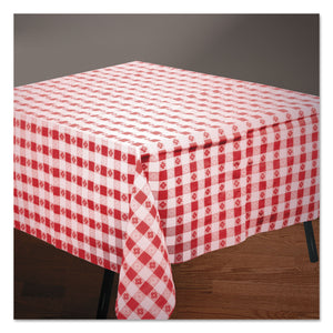 TABLECVR,GINGHAM,RD,25/CT