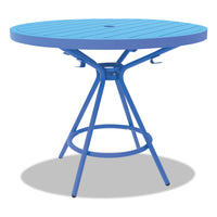 TABLE,STEEL,OUTDR,30"D,BE