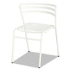 CHAIR,STEEL,OUTDR,2/CT,WH