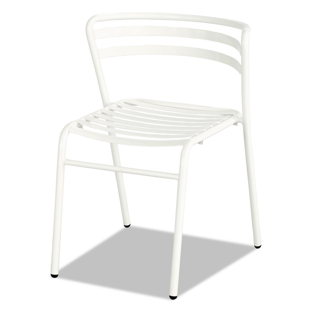 CHAIR,STEEL,OUTDR,2/CT,WH