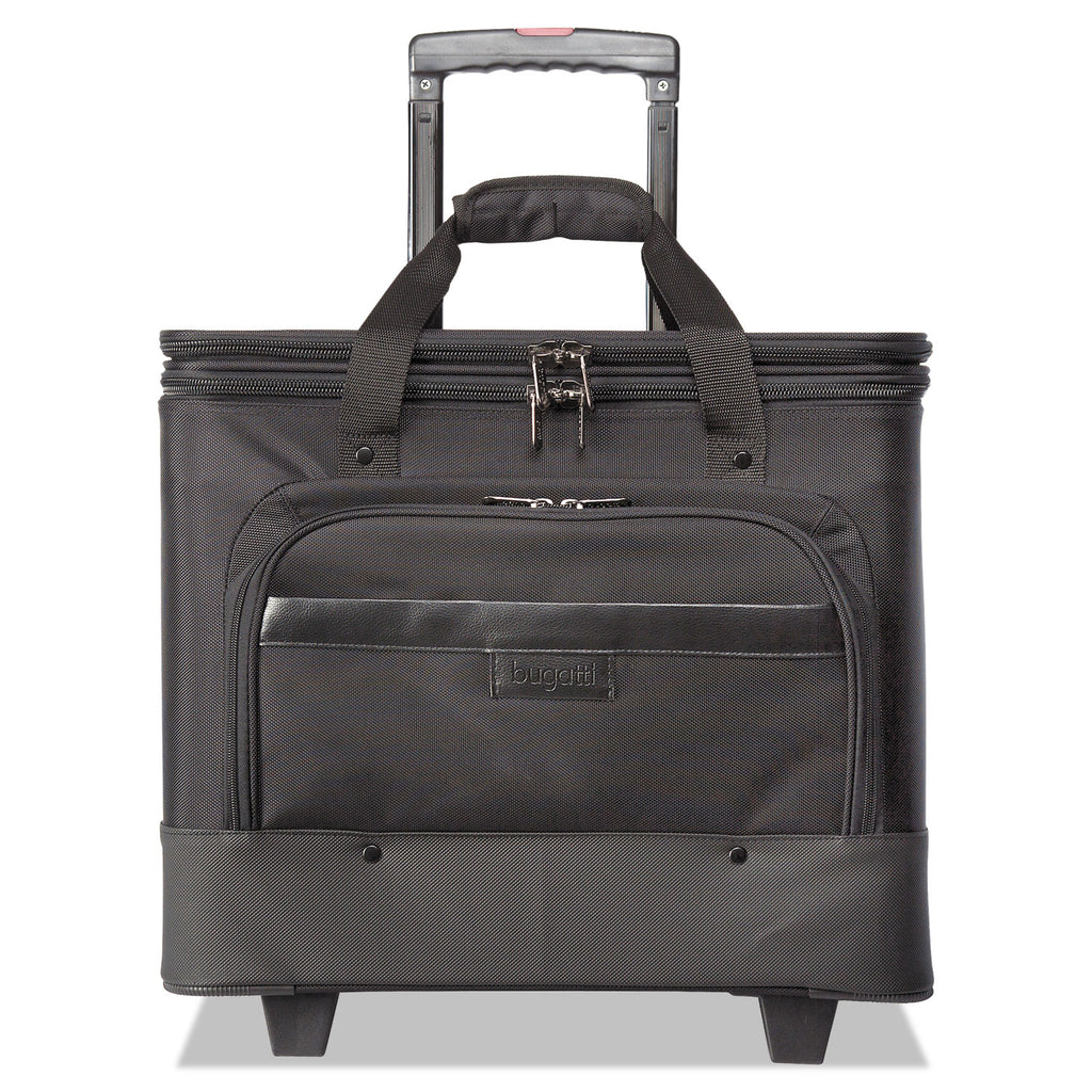 BRIEFCASE,17"LT,WHEELS,BK