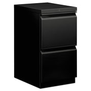 PEDESTAL,28"H,2 DRAWER,BK