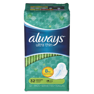 PADS,ULT THIN,LONG,32CT