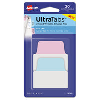 TAB,POLY,PSTL,20/PK,AST