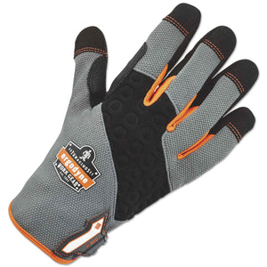 GLOVES,HIGH ABRASION,M,GY