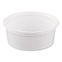 CONTAINER,PLAS,LID,8OZ,WH