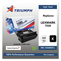 TONER,CMPT,LEX,T520,HY,BK