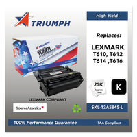 TONER,CMPT,LEX,T610/61,BK