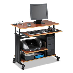 WORKSTATION,MINI,35"CY/BK