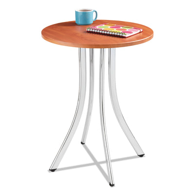 TABLE,WOOD SIDE,TALL,CH