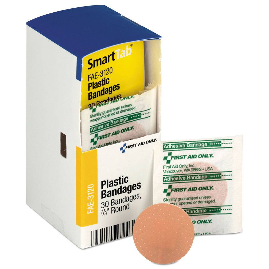 BANDAGES,SC,RND,.88,PLSTC