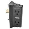 SURGE,4 OUTLET DIRECT,BK