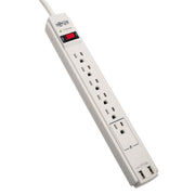 SURGE,6 OUTLETS,2 USB