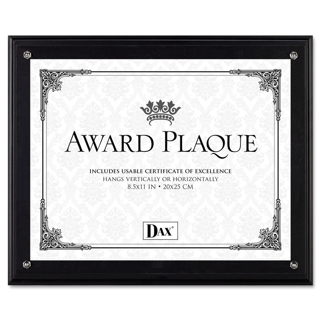 FRAME,AWARD PLAQ,BK