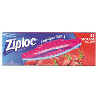 BAG,ZIPLOC,GALLON,38CT