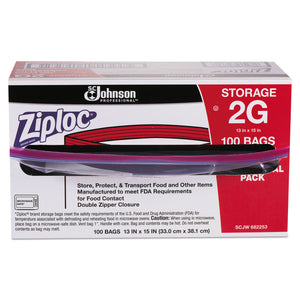 BAG,ZIPLOC,2GAL,100CT