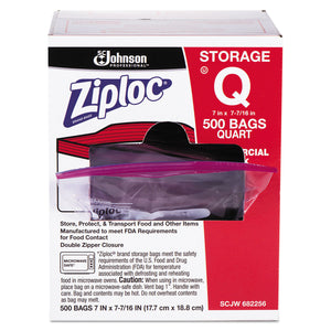 BAG,ZIPLOC STORAGE QUART