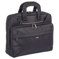 BRIEFCASE,SLIM,POLY,BK