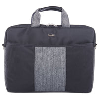 BRIEFCASE,SLIM,POLY,BL,GY