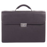 BRIEFCASE,MED,LEATHER,BR