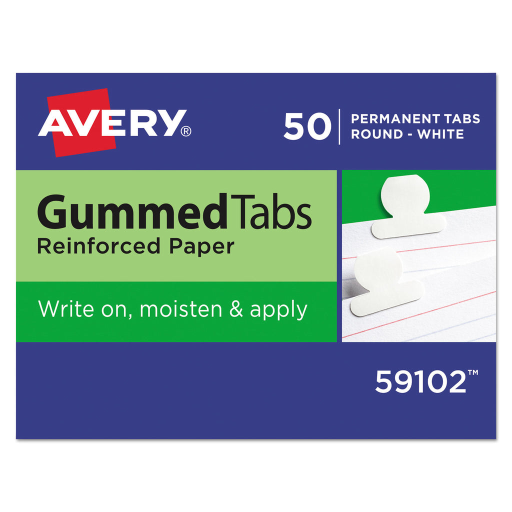 TAB,PAPER,5/8",50PK