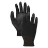 GLOVES,PALM COAT,SZ 10,BK