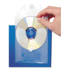 CASE,CD,W/FLAP,5/PK,CLR