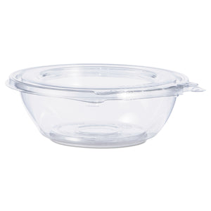 BOWL,8OZ,W/FLAT LID,CLR