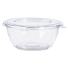 BOWL,12OZ,W/FLAT LID,CLR