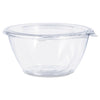 BOWL,32OZ,W/FLAT LID,CLR