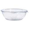 BOWL,48OZ,W/FLAT LID,CLR