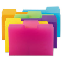 FOLDER,LTR,POLY,18/PK,AST