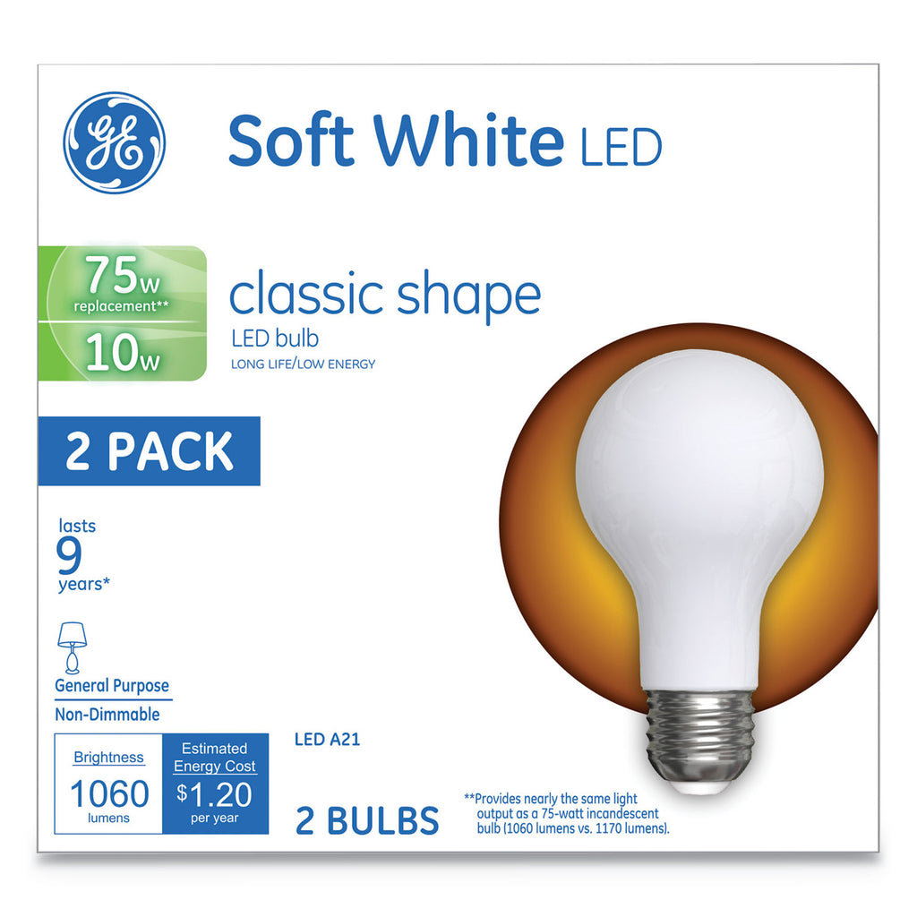 BULB,LED,SW,10W,A21,2/PK