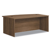 DESK,BOWTOP,72"W,PINNACLE