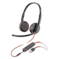 HEADSET,USB CORDED,BK