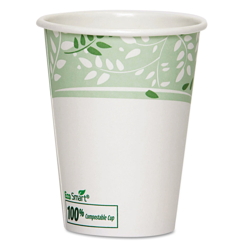 CUP,HOT,12OZ,PLA ECOSMAR