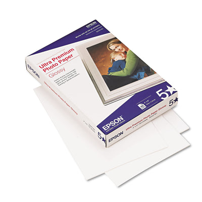 Epson Premium Photo Paper Semi-Gloss (4 x 6, 40 Sheets) S041982