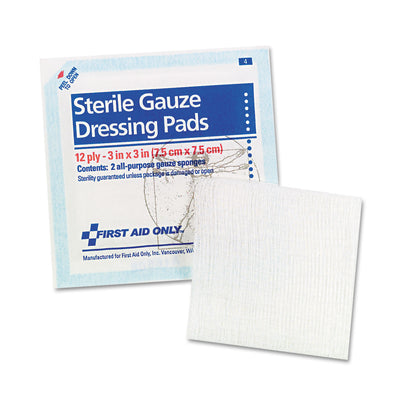 PADS,GAUZE,3X3,5-2PK