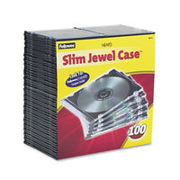 CASE,CD,JWL,SLM,100PK,CLR