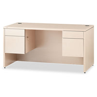 DESK,DBL PED,60X30,MPL