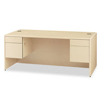 DESK,72X36,D/PED,MPL   ,S