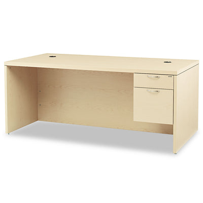 DESK,SGL PED,NL MPL    ,S