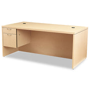 DESK,SGL PED,NL MPL    ,S