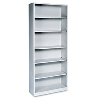 BOOKCASE,METL,81X34.5,LGY