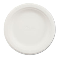 PLATE,6" RND,125/PK,WH